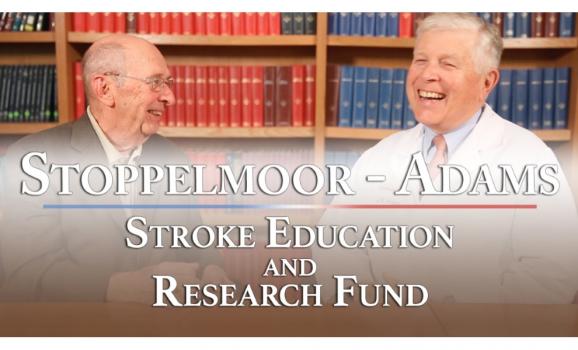 Wayne Stoppelmoor and Dr. Harold Adams